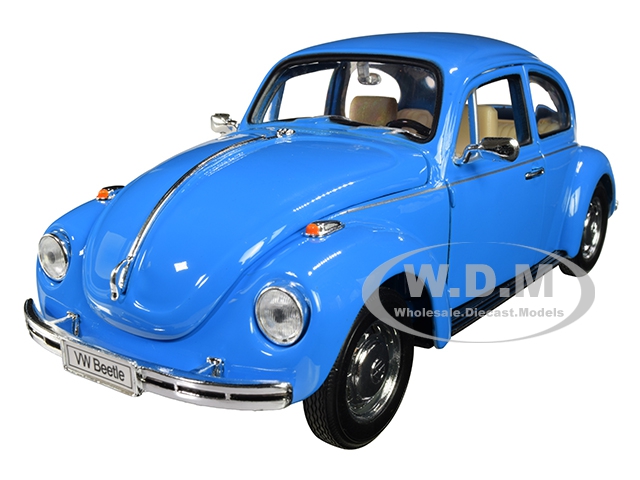 Volkswagen Beetle Blue 1/24-1/27 Diecast Model Car By Welly