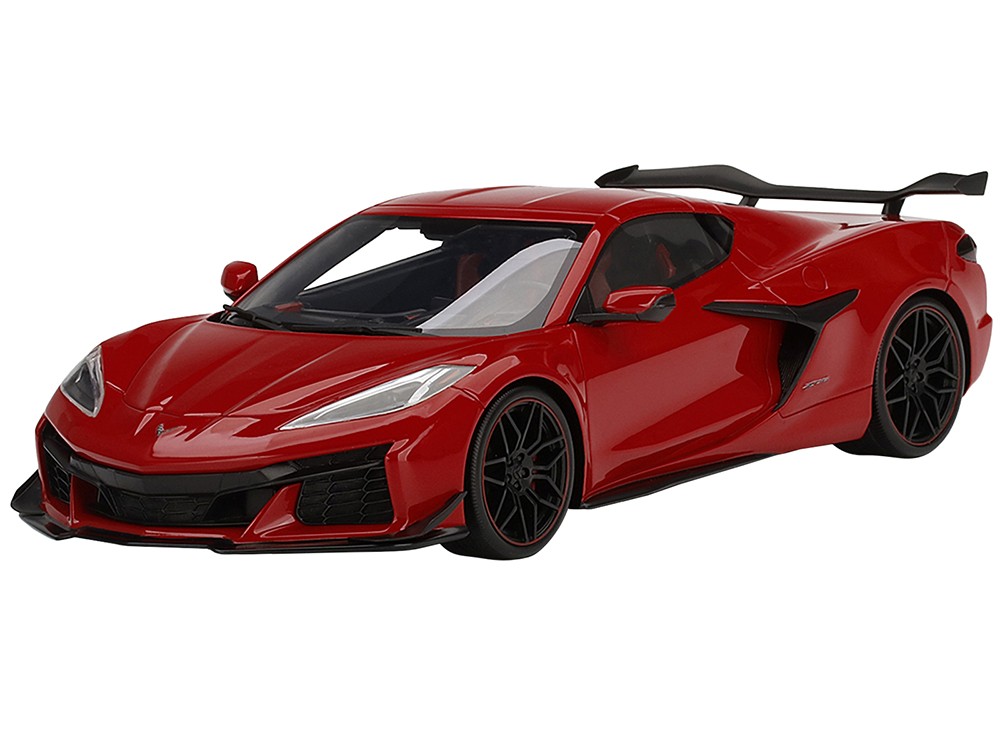 2022 Chevrolet Corvette Z06 Torch Red 1/18 Model Car by Top Speed