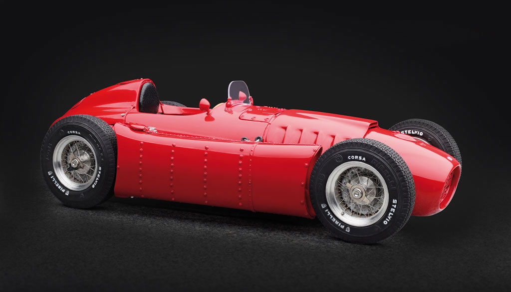 1954-1955 Lancia D50 Red 1/18 Diecast Model Car By Cmc