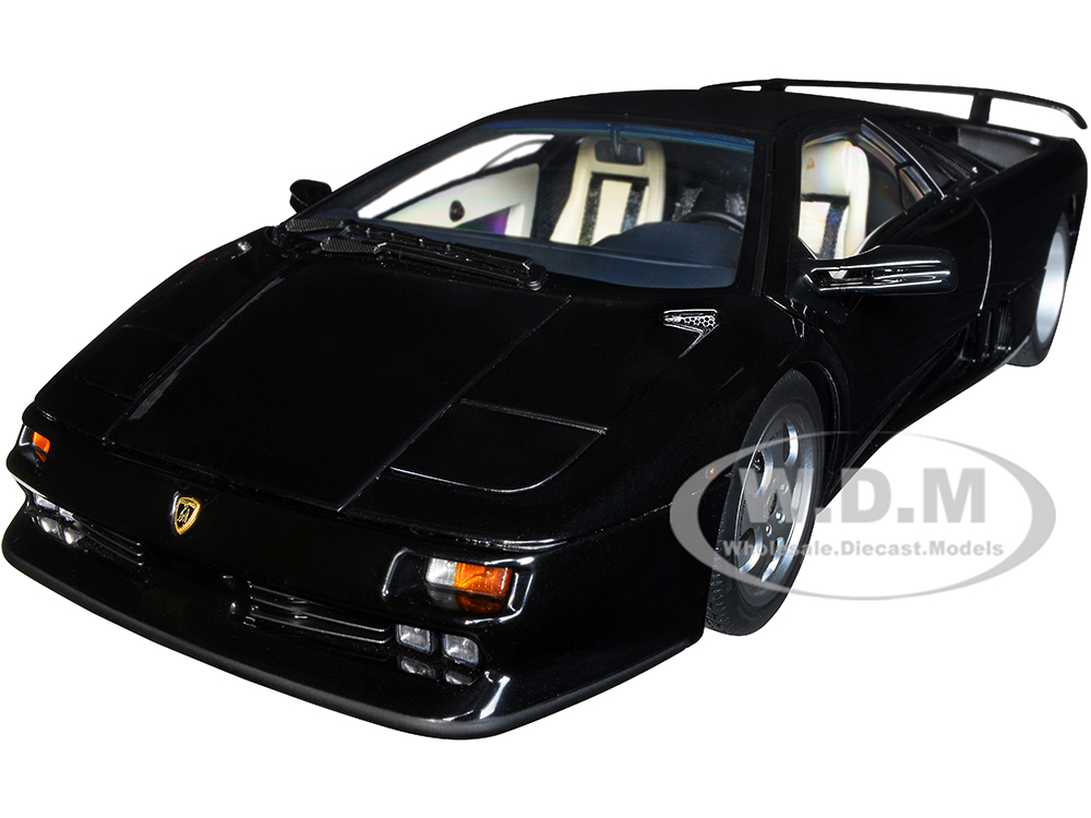 Lamborghini Diablo SE30 Deep Black Metallic 1/18 Model Car by Autoart