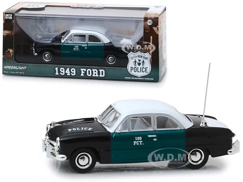 1949 Ford "new York City Police Department" (nypd) 1/43 Diecast Model Car By Greenlight