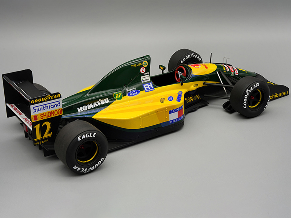 Lotus 107 1992 Belgium GP Driver Jonny Herbert Limited Edition 1/18 Model Car by Tecnomodel