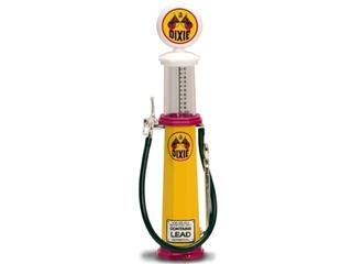 Dixie Gasoline Vintage Gas Pump Cylinder 1/18 Diecast Replica by Road Signature