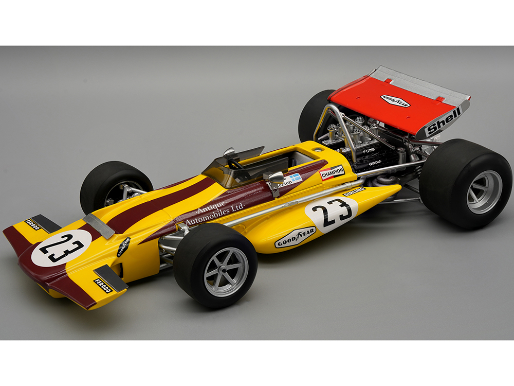 March 701 23 Ronnie Peterson Formula One F1 Monaco GP (1970) Mythos Series Limited Edition To 105 Pieces Worldwide 1/18 Model Car By Tecnomodel