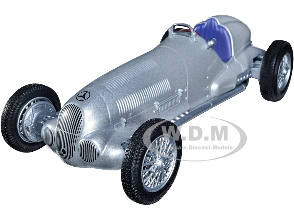 1937 Mercedes-Benz W125 Silver Metallic NEX Models Series 1/24 Diecast Model Car by Welly