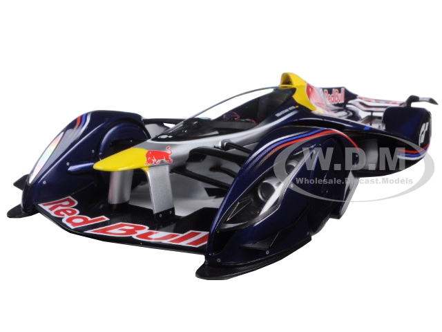 Red Bull X2014 Fan Car Red Bull Color Sebastian Vettel 1/18 Model Car By Autoart