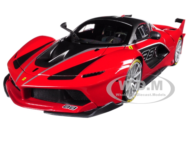 Ferrari Fxx-k 88 Red Signature Series 1/18 Diecast Model Car By Bburago