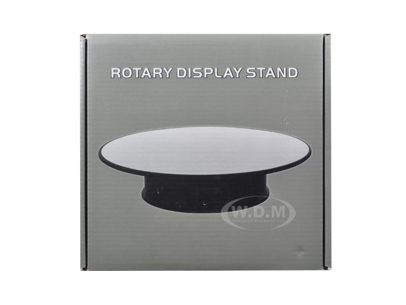 Rotary Display Stand 8" For 1/24 1/64 1/43 Model Cars With Mirror Top By Diecast Models Wholesale