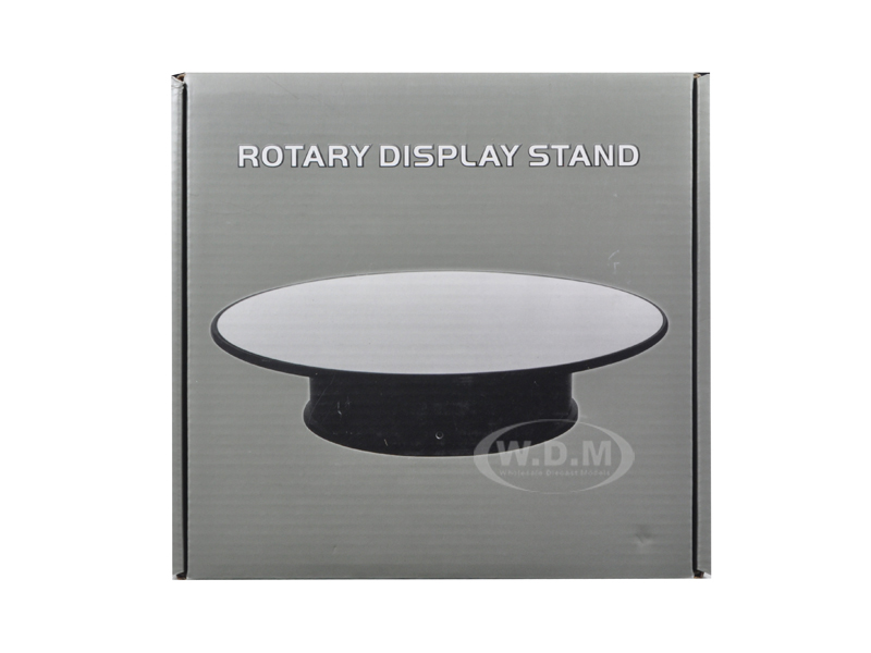 Image of Rotary Display Stand 8" For 1/24 1/64 1/43 Model Cars With Mirror Top by Diecast Models Wholesale