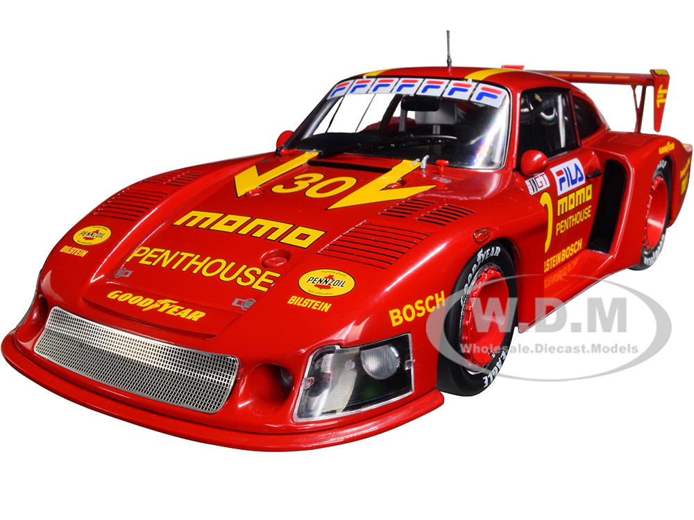 Porsche 935 Mobydick RHD (Right Hand Drive) #30 Gianpiero Moretti MOMO / Penthouse Competition Series 1/18 Diecast Model Car by Solido
