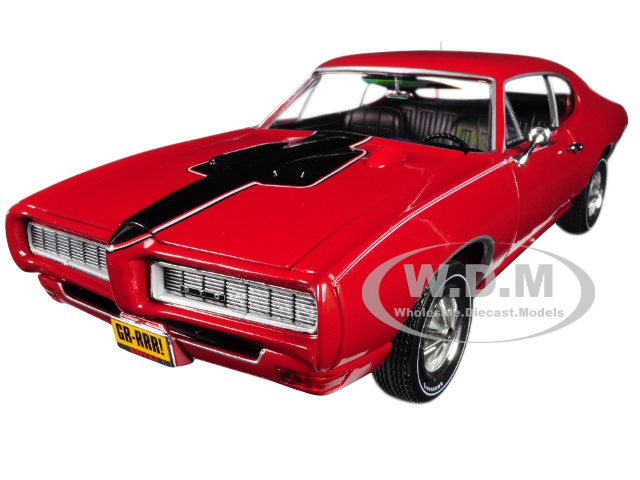 1968 Pontiac Royal Bobcat Gto "class Of 68" 50th Anniversary Code R Solar Red Limited Edition To 1002 Pieces Worldwide 1/18 Diecast Model Car By Auto