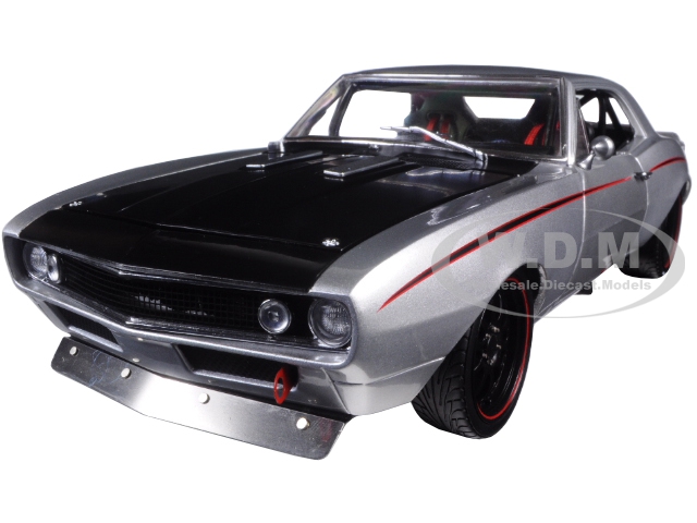 1967 Chevrolet Camaro Street Fighter Metallic Silver Limited Edition To 1332pcs 1/18 Diecast Model Car By Gmp