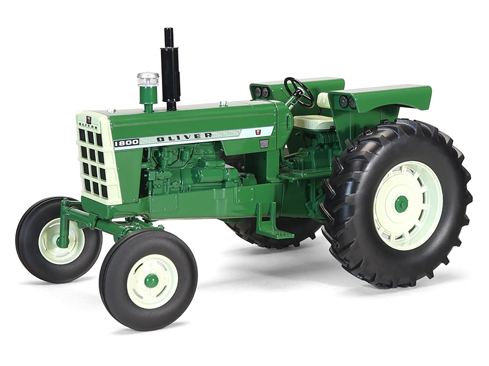 Oliver 1800 Wide Front Diesel Tractor Green Classic Series 1/16 Diecast Model By SpecCast