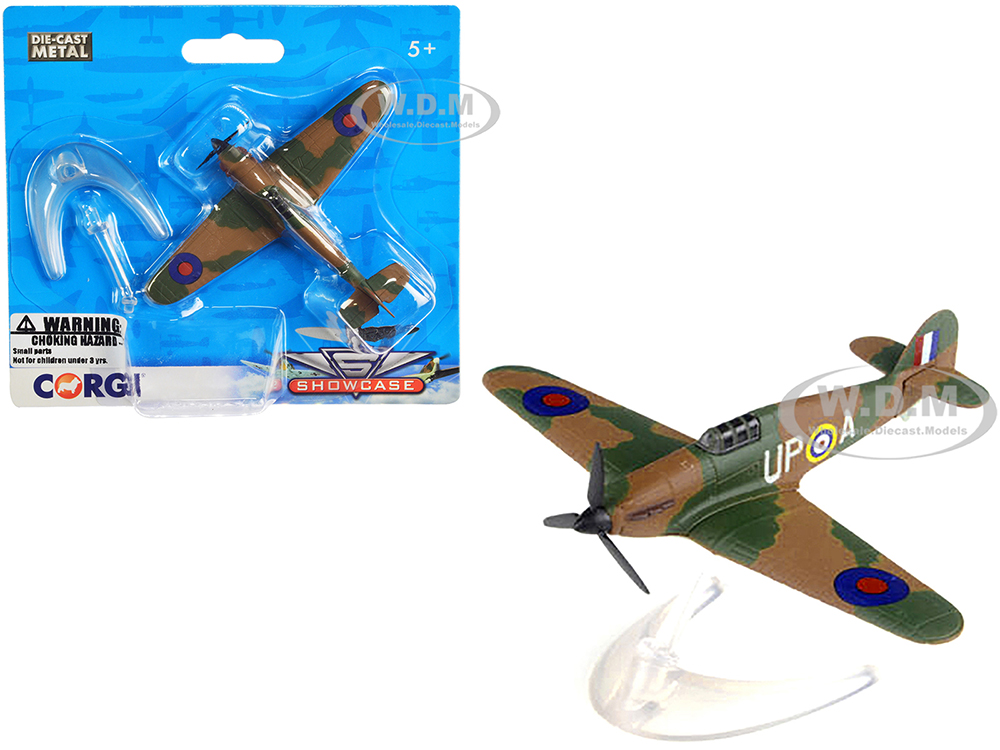 Hawker Hurricane Fighter Aircraft RAF Showcase Series Diecast Model By Corgi