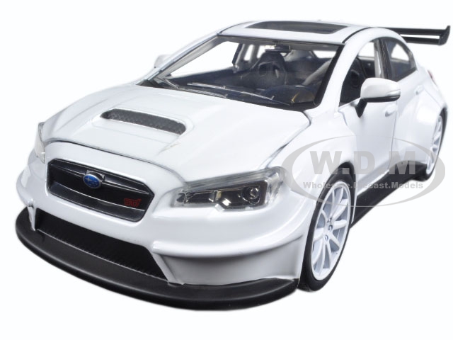Mr. Little Nobodys Subaru WRX STI White "Fast &amp; Furious F8 The Fate of the Furious" Movie 1/24 Diecast Model Car by Jada