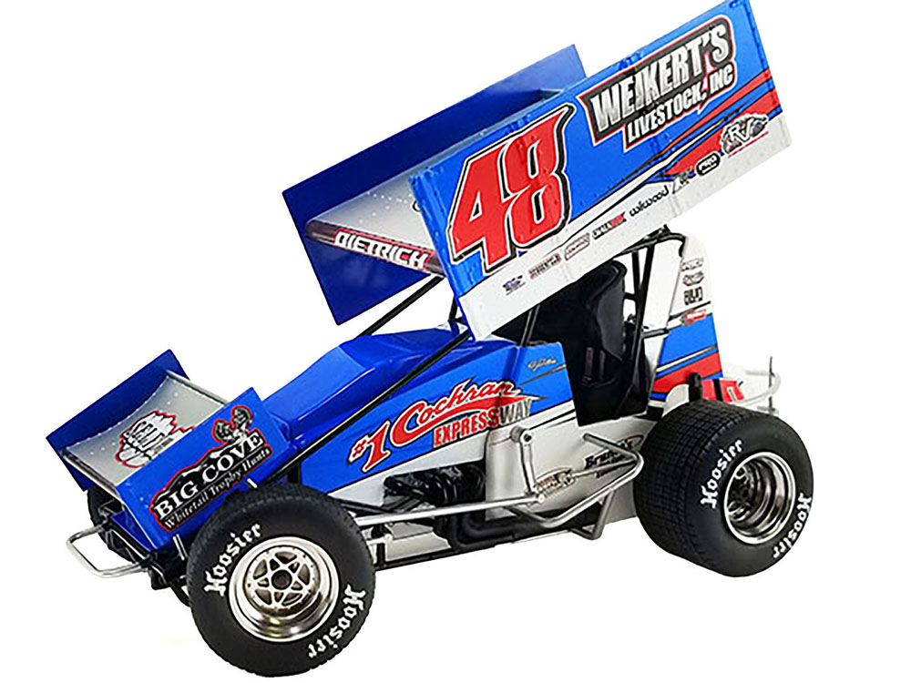 Winged Sprint Car 48 Danny Dietrich 