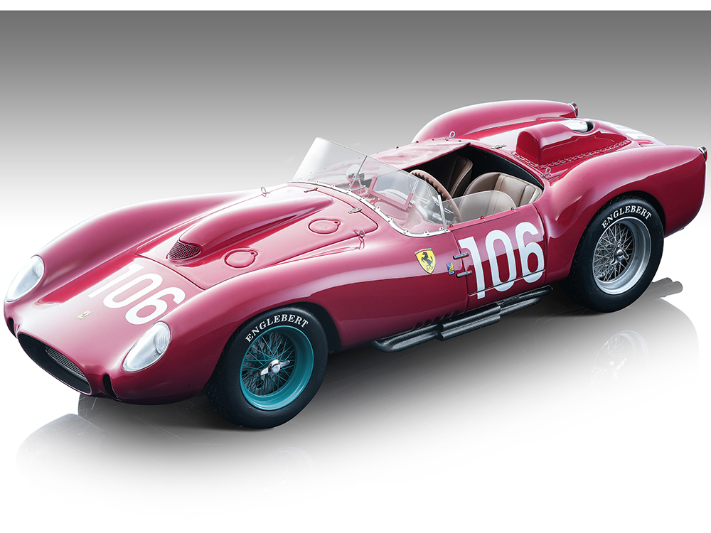 Ferrari 250 TR 58 #106 Luigi Musso - Olivier Gendebien Winner Targa Florio (1958) Mythos Series Limited Edition to 65 pieces Worldwide 1/18 Model Car by Tecnomodel