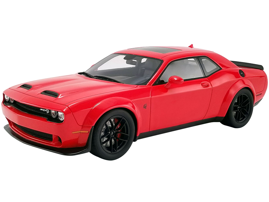 Image of 2019 Dodge Challenger SRT Hellcat Redeye Widebody TorRed "USA Exclusive" Series 1/18 Model Car by GT Spirit for ACME