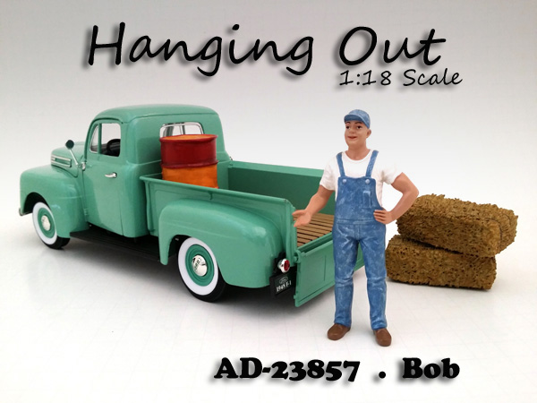 "hanging Out" Bob Figure For 118 Scale Models By American Diorama