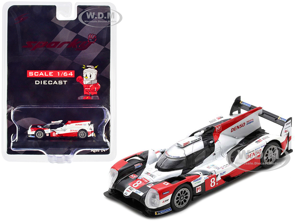 Toyota TS050 Hybrid 8 Sebastien Buemi - Brendon Hartley - Kazuki Nakajima Toyota Gazoo Racing Winner 24 Hours of Le Mans (2020) 1/64 Diecast Model Ca