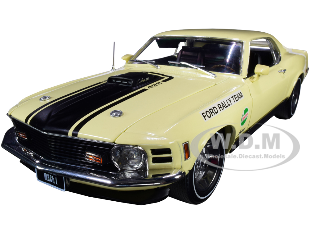 Image of 1970 Ford Mustang Mach 1 "Castrol" Ford Rally Team "SCCA Manufacturers Road Rally Championship" 1/18 Diecast Model Car by Highway 61