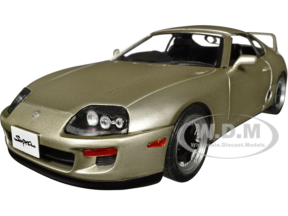 1998 Toyota Supra MK4 (A80) Targa Roof RHD (Right Hand Drive) Quicksilver FX Metallic 1/18 Diecast Model Car by Solido