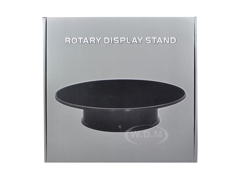 Rotary Display Stand for 1/18 1/24 1/64 1/43 Models With Flocked/Felt Top 12 Inches Radius