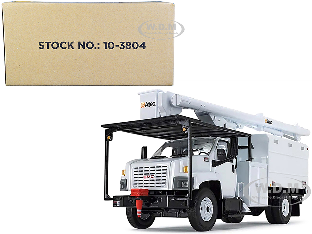 GMC C7500 Tree Trimming Truck White 