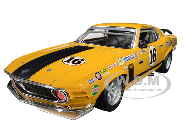 1970 Ford Boss 302 Mustang 16 "foulger Ford" Limited Edition To 450 Pieces Worldwide 1/18 Diecast Model Car By Acme
