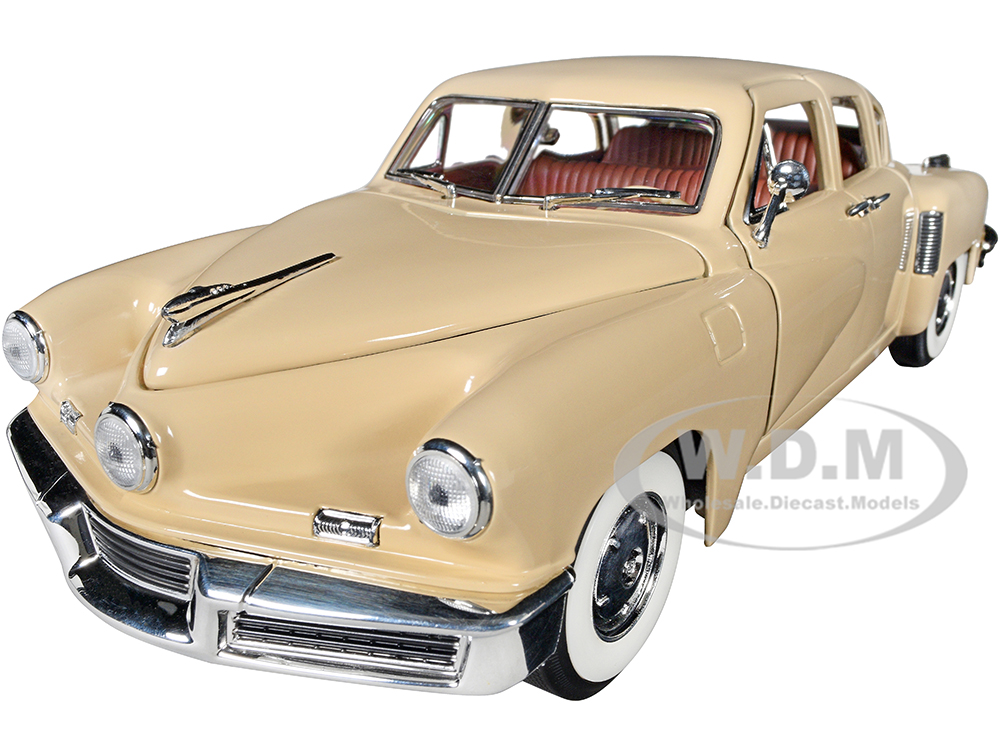 1948 Tucker Torpedo Cream 1/18 Diecast Model Car by Road Signature