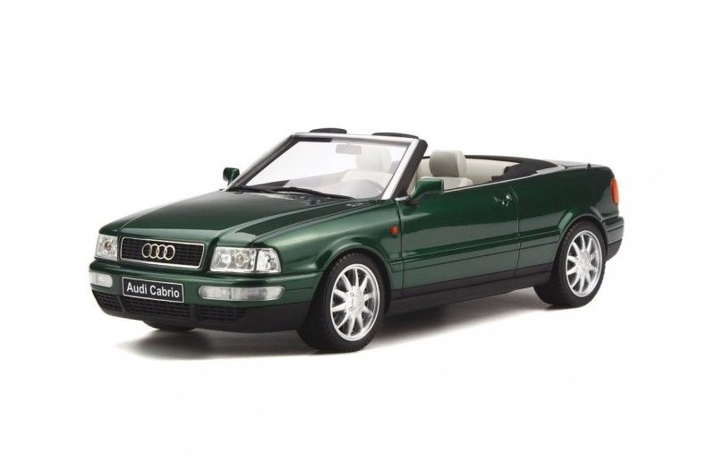 Audi Cabriolet (b3) 2.8 Cactus Green Limited Edition To 999pcs 1/18 Model Car By Otto Mobile