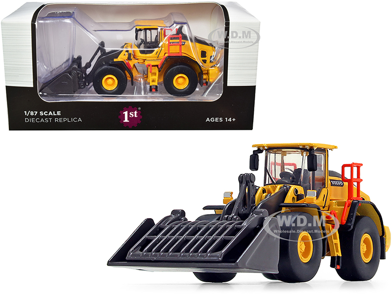Volvo L180H Refuse Wheel Loader 1/87 (HO) Diecast Model by First Gear