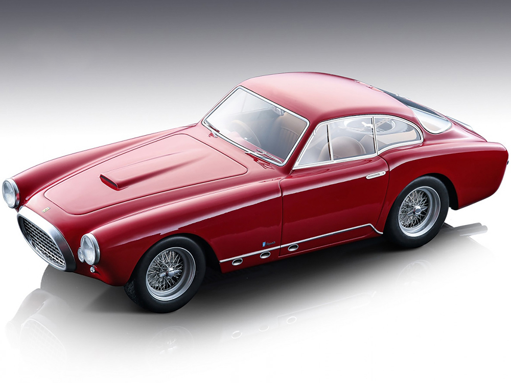 1953 Ferrari 250MM Coupe Vignale (No Bumpers) RHD (Right Hand Drive) Red "Mythos Series" Limited Edition to 130 pieces Worldwide 1/18 Model Car by Te