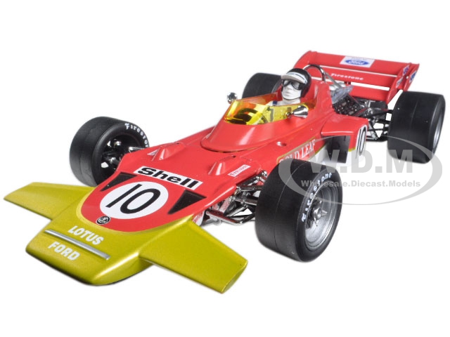 Lotus 72C 10 Jochen Rindt 1970 Dutch Grand Prix Winner Limited Edition to 3000pcs 1/18 Diecast Model Car by Quartzo