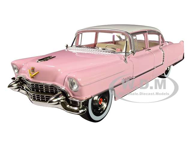 1955 Cadillac Fleetwood Series 60 "Pink Cadillac" Elvis Presley (1935-1977) 1/24 Diecast Model Car by Greenlight