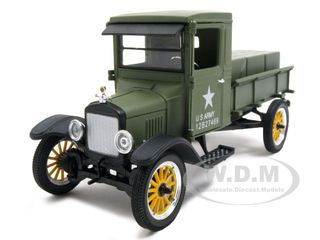 1923 Ford Model TT Military Diecast Car Model Army Green 1/32 Diecast Model Car by Signature Models