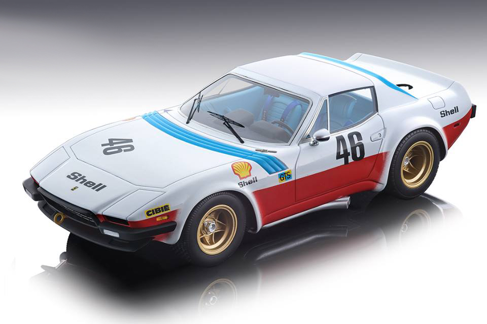 Ferrari 365 GTB/4 Michelotti Shell #46 J.-P. Malcher/ P. Langlois/ C. Facetti 1975 24hrs Le Mans Team NART Mythos Series Limited Edition to 150 pieces Worldwide 1/18 Model Car by Tecnomodel
