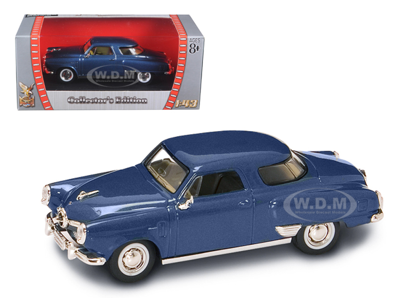 1950 Studebaker Champion Blue 1/43 Diecast Car by Road Signature