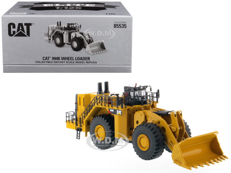 Cat Caterpillar 994k Wheel Loader "elite Series" 1/125 Diecast Model By Diecast Masters