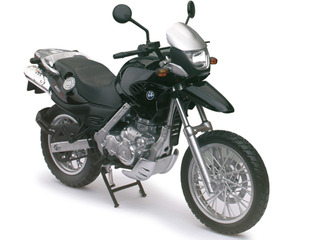 Bmw F650gs Black Motorcycle Model 1/12 By Automaxx