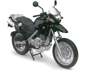 BMW F650GS Black Motorcycle Model 1/12 by Automaxx