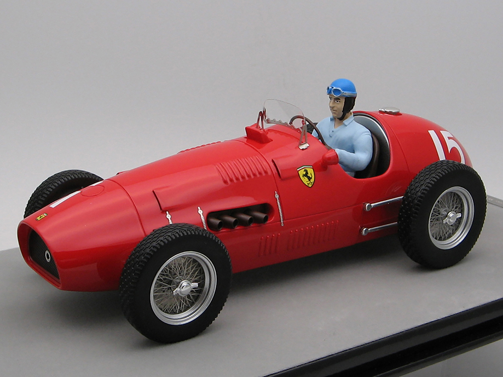 Ferrari 500 15 Alberto Ascari Winner "Formula Two F2 England GP" (1952) with Driver Figure "Mythos Series" Limited Edition to 70 pieces Worldwide 1/1