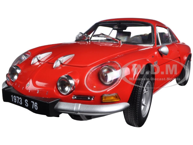 Renault Alpine A110 1600S Red 1/18 Diecast Model Car by Kyosho