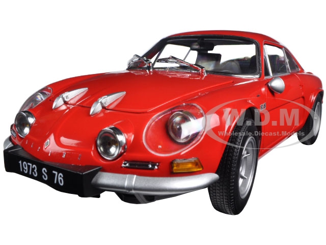 Renault Alpine A110 1600S Red 1/18 Diecast Model Car By Kyosho