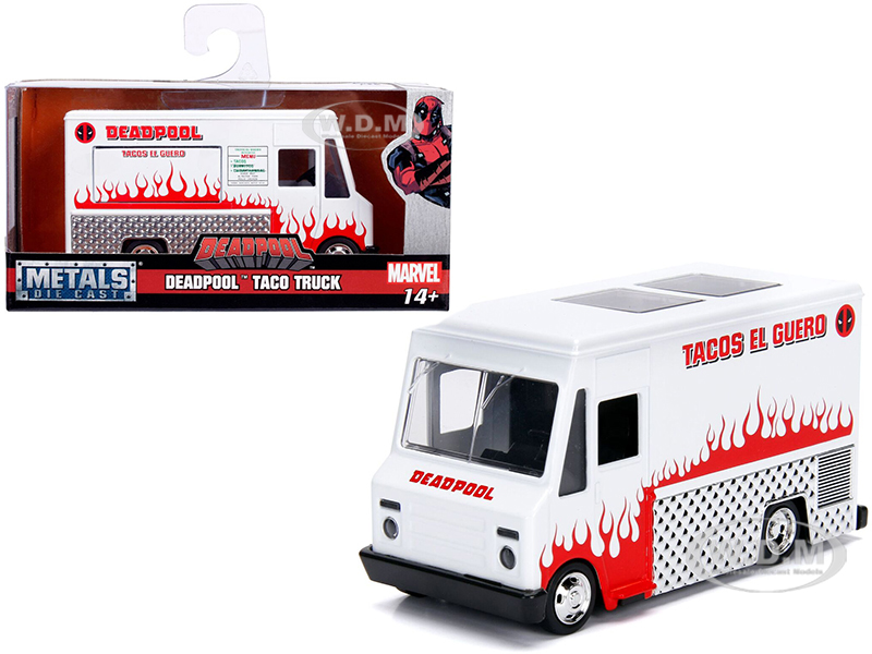 Deadpool Taco Truck White 