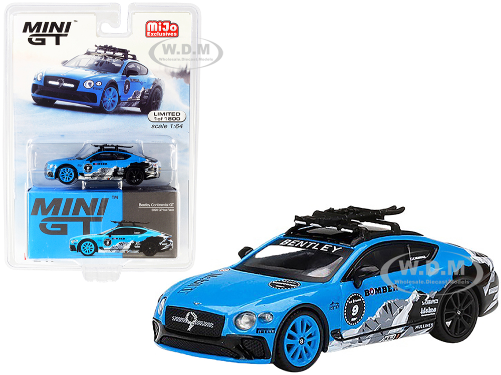 Bentley Continental GT 9 Catie Munnings GP Ice Race (2020) Limited Edition to 1800 pieces Worldwide 1/64 Diecast Model Car by True Scale Miniatures