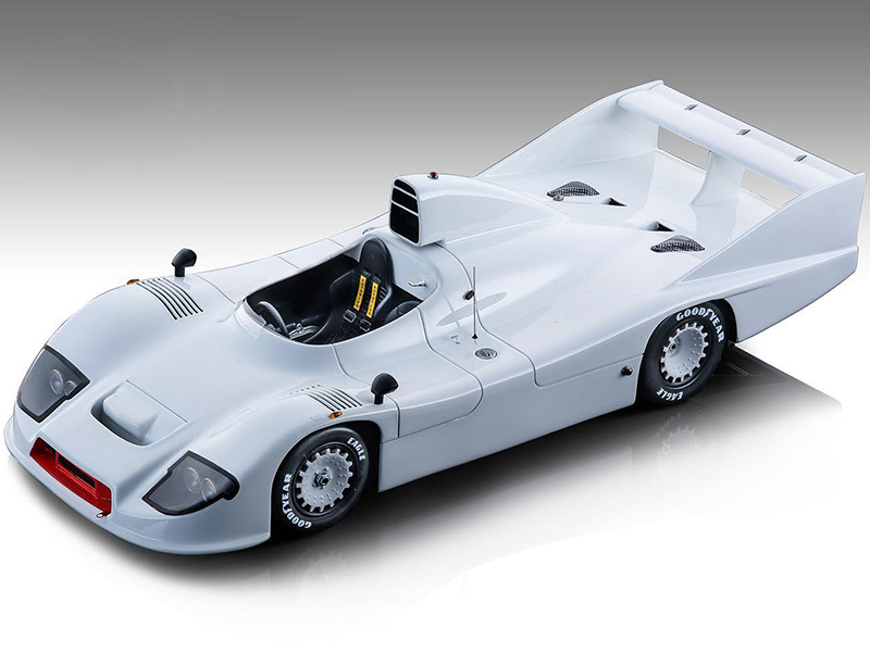 1977 Porsche 936 Gloss White Press Version Mythos Series Limited Edition to 60 pieces Worldwide 1/18 Model Car by Tecnomodel