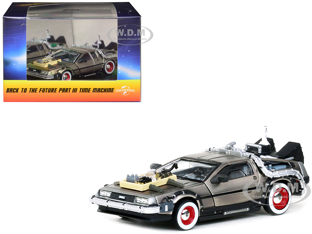 DMC DeLorean "Back To The Future Part III" (1990) Movie 1/43 Diecast Car Model by Vitesse