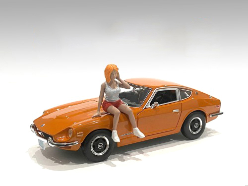 "Car Meet 2" Figurine V for 1/24 Scale Models by American Diorama