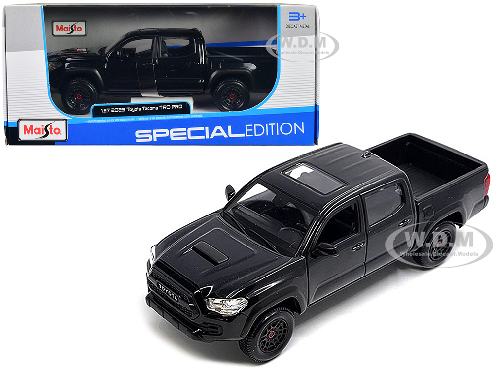 2023 Toyota Tacoma TRD PRO Pickup Truck Black Metallic with Sunroof 
